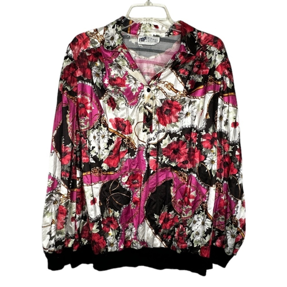 Vintage Top Notch‎ Floral Top
